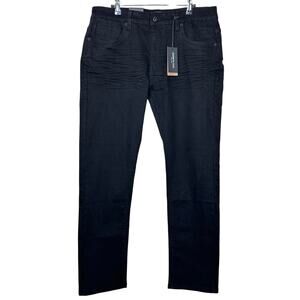 Kenneth Cole Slim Fit Straight Stretch Denim Jeans Mens 34x30 NWT